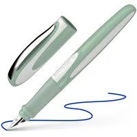 Schneider Füller (Rechtshänder, inkl. Standard Tintenpatrone königsblau) pistacchio