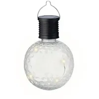 Lumineo Solarleuchte Kunststoff 8x11 cm 1 Stück weiß