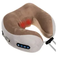 Soulima Nackenmassagegerät U-förmiges Massagekissen Wärmefunktion 19554