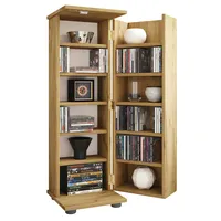 VCM CD DVD Stand Regal platzsparender CD Schrank mit