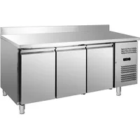 GastroHero Tiefkühltisch ECO 3/0 mit Aufkantung - GN 1/1