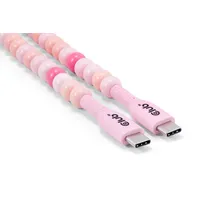 Club 3D Club3D CAC-3010 USB-C® Perlenkabel Rosa