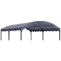 Quick Star Ersatzdach für Bogen Pergola 3x4m Pergoladach Bezug