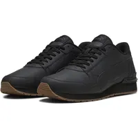Puma Unisex ST Runner V4 L Sneaker, Black-Strong Gray-Gum,
