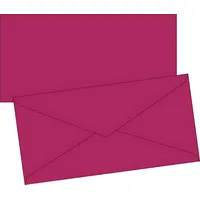 Brunnen 105125126 Briefumschlag Universalpapier DIN lang fuchsia