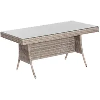 Merxx Gartentisch Teneriffa Rechteckig 90 cm x 76 cm