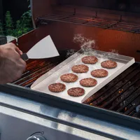Hi Plancha Grillplatte 40 x 30 cm Edelstahl