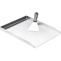 Hi Plancha Grillplatte 40 x 30 cm Edelstahl
