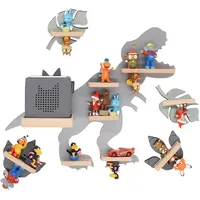 BOARTI Kinderregal Tier Dinosaurier hängend für Toniebox und Tonie