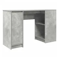 VidaXL Schreibtisch Betongrau 120x42x76 cm Holzwerkstoff