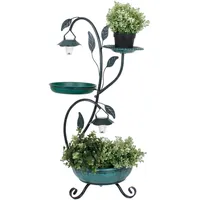 Garden Pleasure Pflanzständer mit Solar-Beleuchtung 78 cm x 45