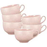 SELTMANN WEIDEN Amina Milchkaffeetasse 0,35 l 6er Set Rosé