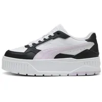 Puma Damen Karmen II Idol Sneaker, White-Lilac Frost Black,