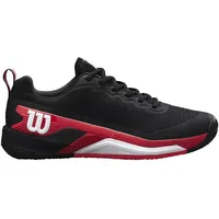 Wilson Rush PRO 4.5 Clay Tennisschuh, Black/Infrared/White, 44 2/3