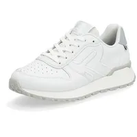 Rieker Sneaker Evolution (Glattleder) W0606-80 weiss/grau Damen