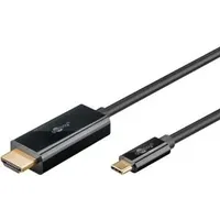 Goobay USB3.1 Adapterkabel 75697 USB-C/HDMI 2,0m schwarz