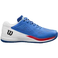 Wilson Rush Pro ACE Clay Tennisschuh, Deja Vu Blue/White/Infrared,
