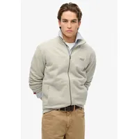 Superdry Essential LOGO Reißverschlusspullover - varsity Grey grindle, -