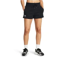 Under Armour Icon Fleece Boxer Short Black White M