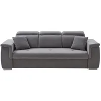 A.Z. Iwaniccy Iwaniccy Sofa 3-Sitzer MALMÖ, Hellgrau - Webstoff