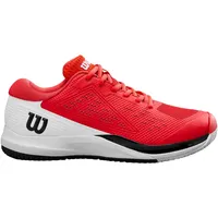 Wilson Herren Rush Pro ACE Tennisschuh, Infrared/White/Black, 42 2/3