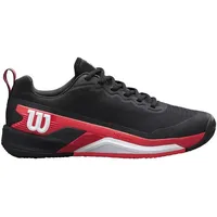 Wilson Rush Pro 4.5 Clay Tennisschuh, Black/Infrared/White, 41 1/3