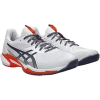 Asics Solution Speed FF 3 Clay Sneaker, Weiss/GRAU-LILA, 43.5