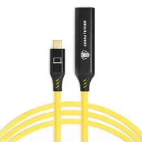 Cobra tether COBRAUNION USB-C Verlängerungskabel 10m gelb