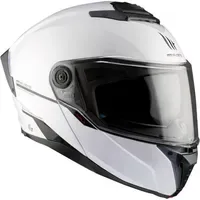 MT Helmets Atom 2 Sv Glossy Silver XS