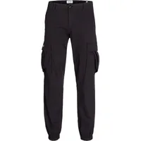 JACK & JONES Kane Jonnie Cuffed Cargohose Black 29