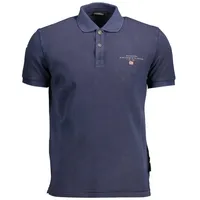 Napapijri Poloshirt 'ELBAS' - Rot,Weiß,Dunkelblau - XL