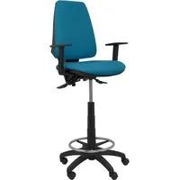 Piqueras y Crespo 29b10rn Verstellbarer Hocker Elche P&C Grün/Blau