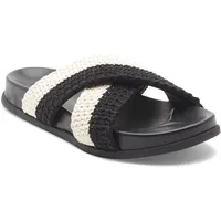 Roxy Syenna Sandalen black - cream Gr. 9.0