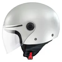 MT Helmets Street S Glossy Silver S