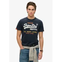Superdry Vl CALI RELAXED Kurzarm-t-shirt - nautical navy, -