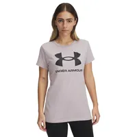 Under Armour Rival Logo Kurzarm-t-shirt - Gray Dawn /