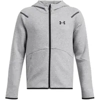Under Armour Unstoppable Fleece Reißverschlusspullover - Mod Gray Light