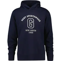 GANT Graphic 2067033 Kapuzenpullover - Evening Blue - L