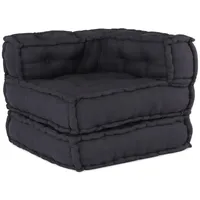 VidaXL Pouf Modular Anthrazit 70x70x54 cm Stoff