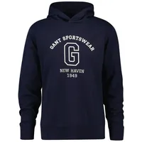 GANT Graphic 2067033 Kapuzenpullover Evening Blue - S
