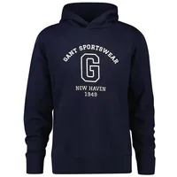 GANT Graphic 2067033 Kapuzenpullover - Evening Blue - M