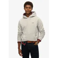 Superdry Essential Logo Kapuzenpullover Varsity Grey Grindle M