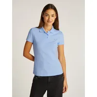 Tommy Jeans Essential Kurzarm-poloshirt - Sweet Blue - XS