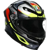 AGV K6 S Erazer Grau-Gelb S