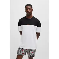 Hugo Pyjamaoberteil Amsterdam schwarz S