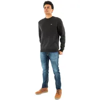 Tommy Hilfiger Tommy Jeans Reg Flag Sweatshirt - Black
