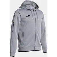 Joma Kapuzenpullover Grey Melange/Black 3XL