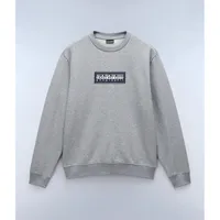Napapijri B-box Logo C medium grey melange (160) S