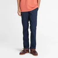 Timberland Poplin Chinohose - Dark Sapphire - 33 -