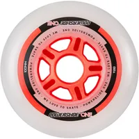 Powerslide One Rad 8 Einheiten - Milky / Red